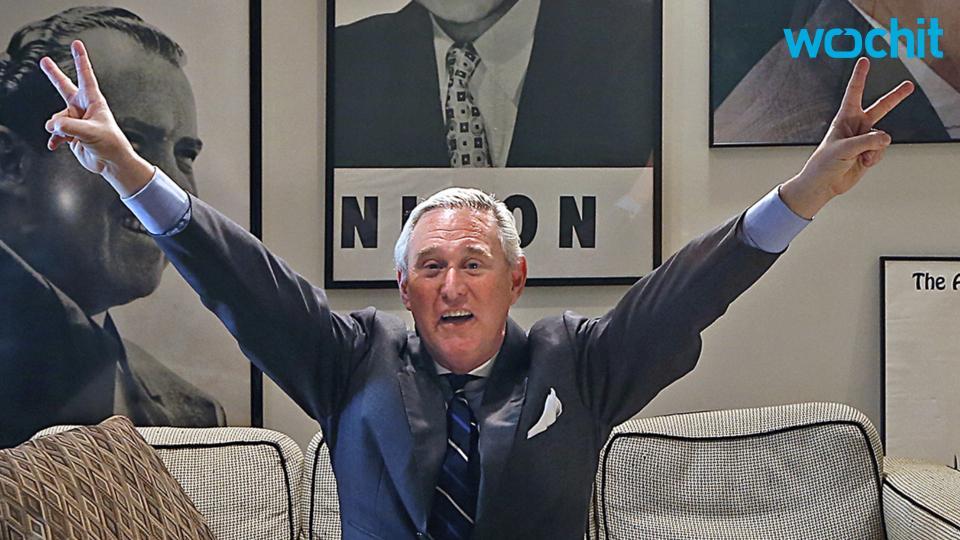 Political consultant Roger Stone is no longer working for Team Trump. (Photo: Wochit) 